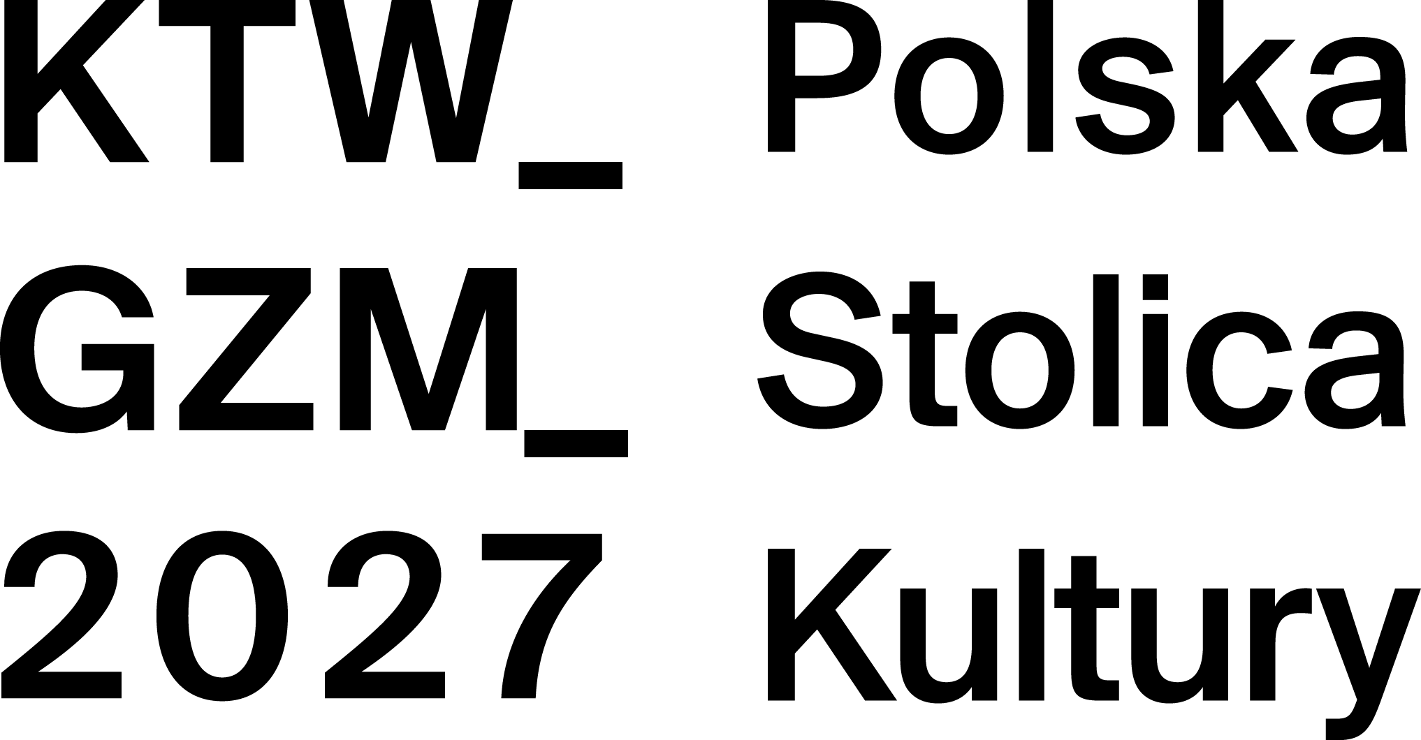 KTW GZM 2027 Logo